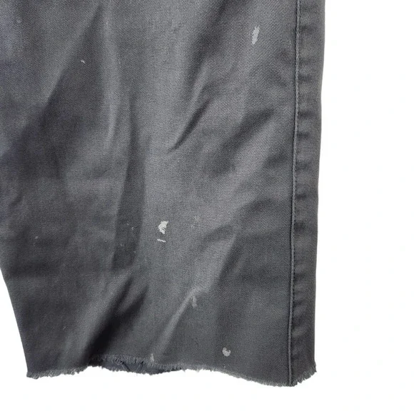 Carhartt Grey Chino Khaki Cut Off Shorts - Picture 3 of 6